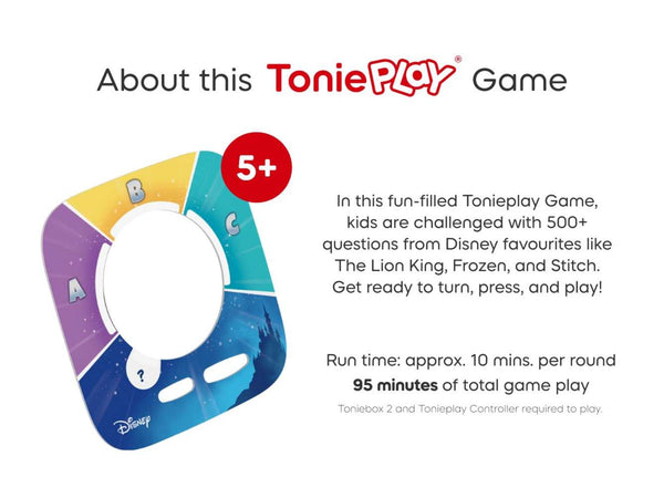 Tonies Toniebox 2 Tonieplay - Disney Quiz Kingdom