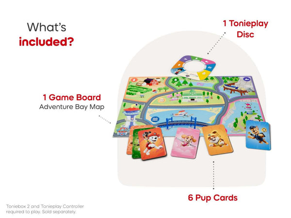 Tonies Toniebox 2 Tonieplay - Paw Patrol - Adventure Bay Rescue Heroes