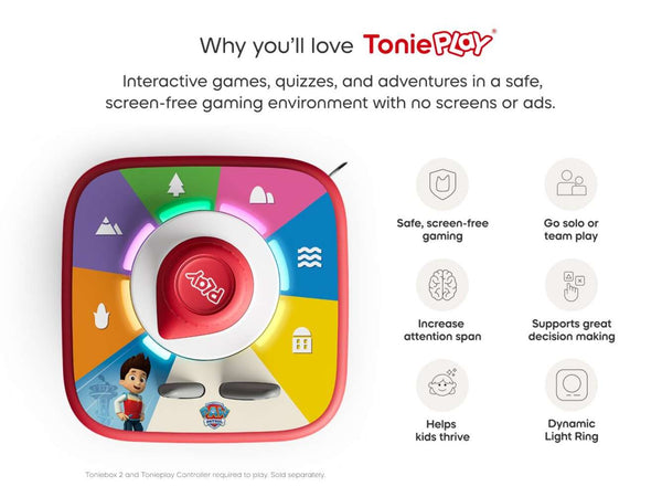 Tonies Toniebox 2 Tonieplay - Paw Patrol - Adventure Bay Rescue Heroes