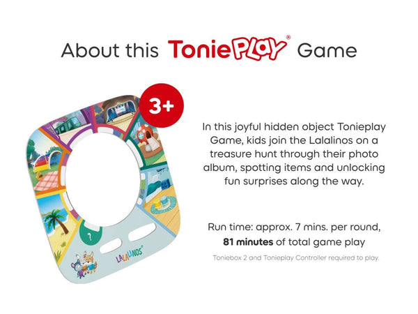 Tonies Toniebox 2 Tonieplay - Lalalinos: Find the Photo