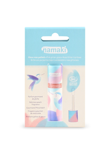 Namaki - Lip Gloss - Glitter Pink