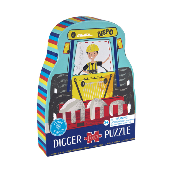 Floss & Rock 12 Piece Construction Jigsaw Puzzle