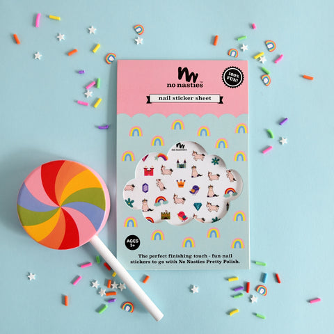 No Nasties - Nail Stickers - Unicorn