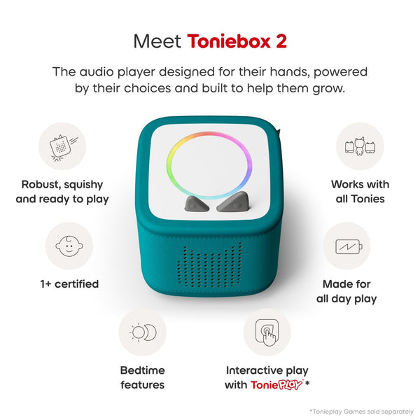 Tonies Toniebox 2 Starter Set - Tropical Teal