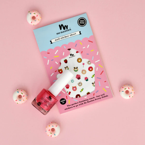 No Nasties - Nail Stickers - Cupcake and Donut