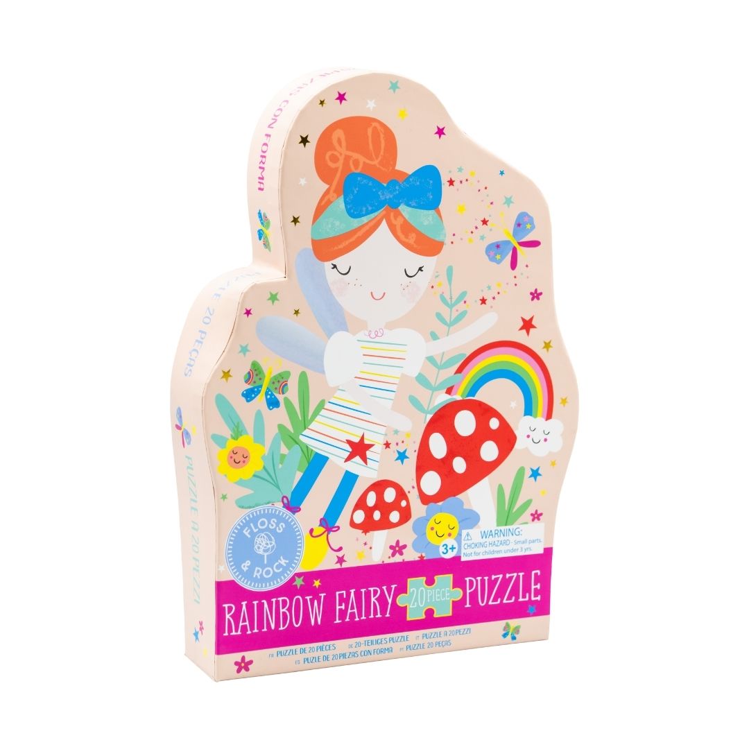 Floss & Rock 20 Piece Rainbow Fairy Jigsaw Puzzle