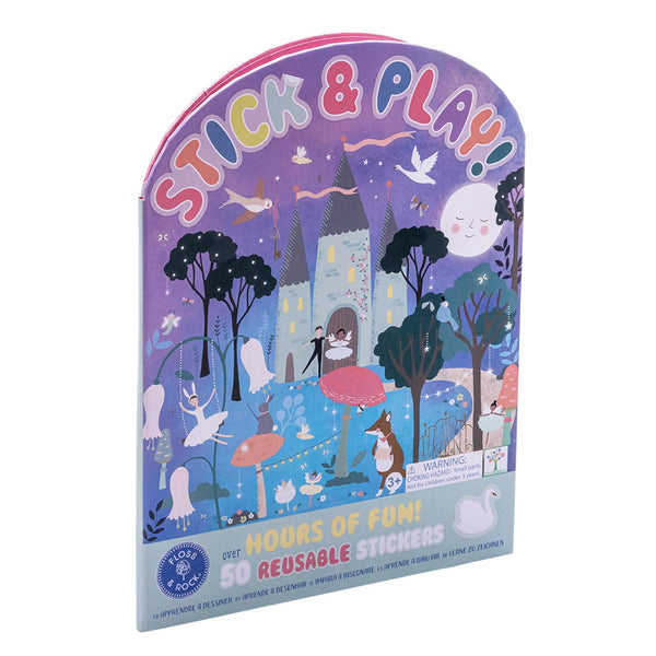 Floss & Rock Stick & Play Book - Enchanted