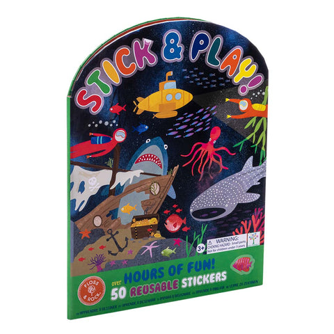 Floss & Rock Stick & Play Book - Deep Sea