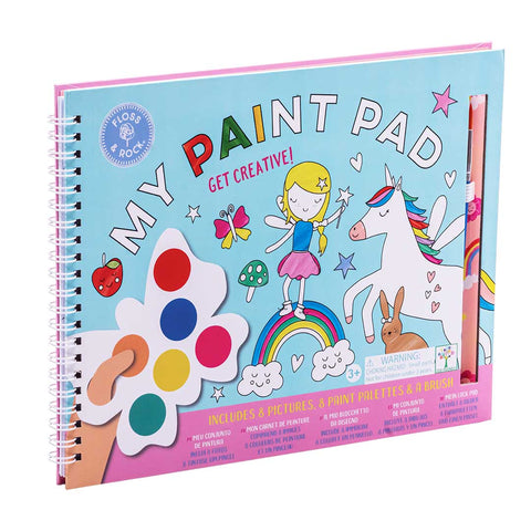 Floss & Rock My Paint Pad - Rainbow Fairy