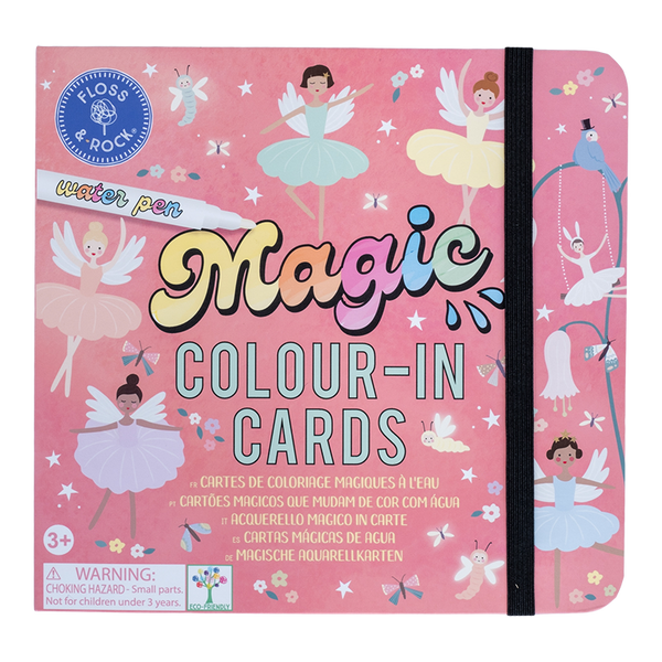 Floss & Rock Magic Water Colouring Cards - Enchanted