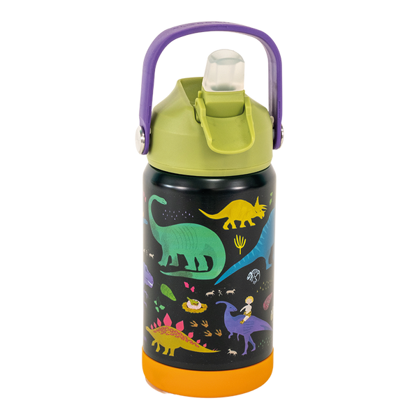 Floss & Rock Drinks Bottle - Dinosaur