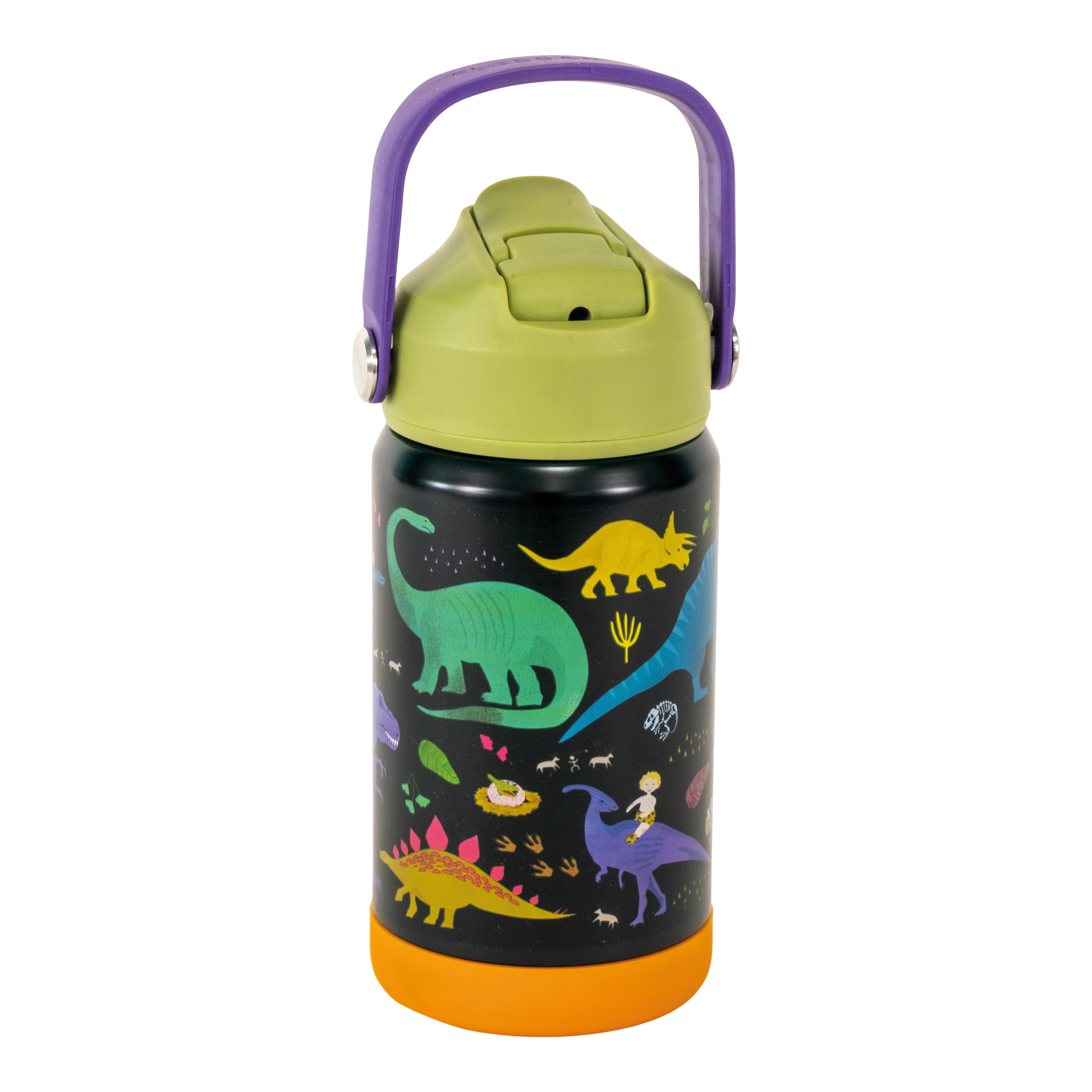 Floss & Rock Drinks Bottle - Dinosaur