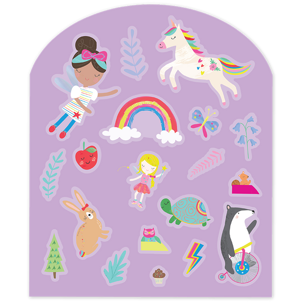 Floss & Rock Stick & Play Book - Rainbow Fairy