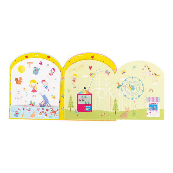 Floss & Rock Stick & Play Book - Rainbow Fairy