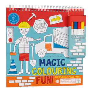 Floss & Rock Magic Colouring Fun - Construction