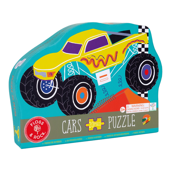 Floss & Rock 20 Piece Monster Truck Jigsaw Puzzle