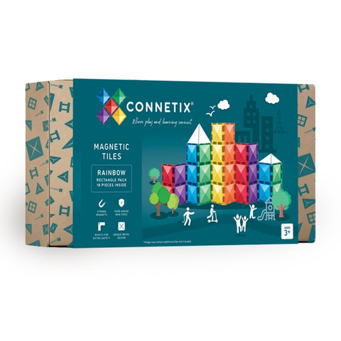Connetix Rainbow Rectangle Pack 18 Piece