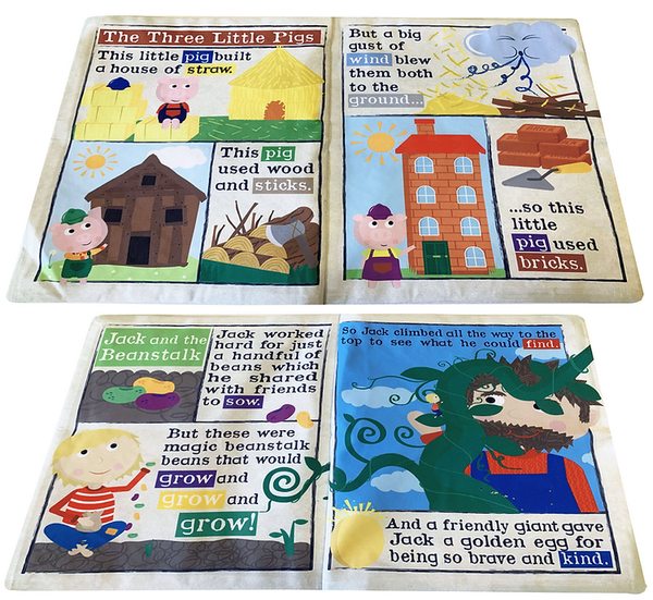 Nursery Times Crinkly Newspaper - Three Little Tales