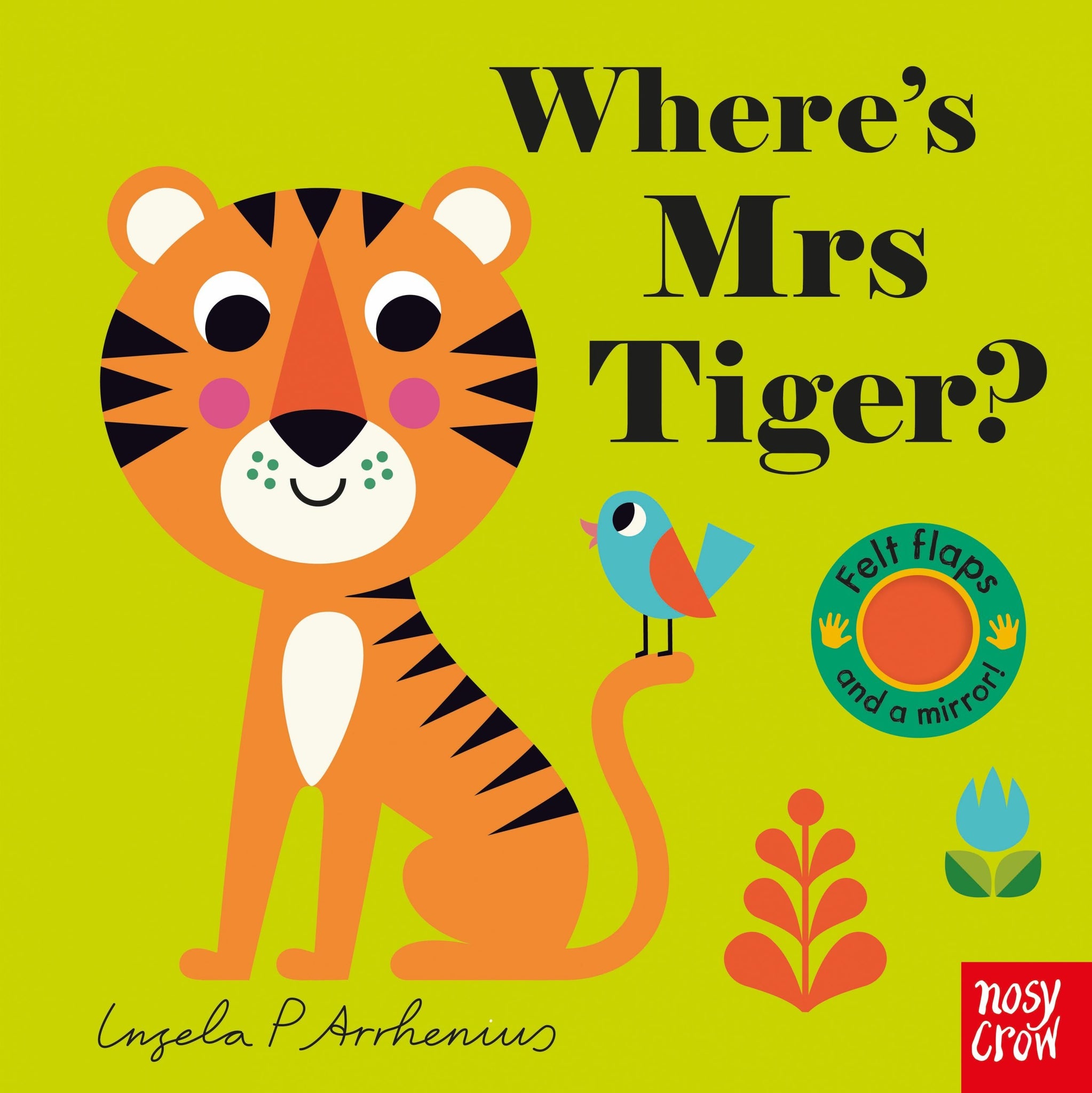 Where's Mrs Tiger? - Felt Flaps Board Book