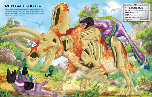Build Your Own T. Rex and Other Dinosaurs Sticker Book