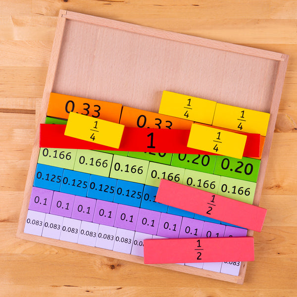 Bigjigs Toys Fractions Tray