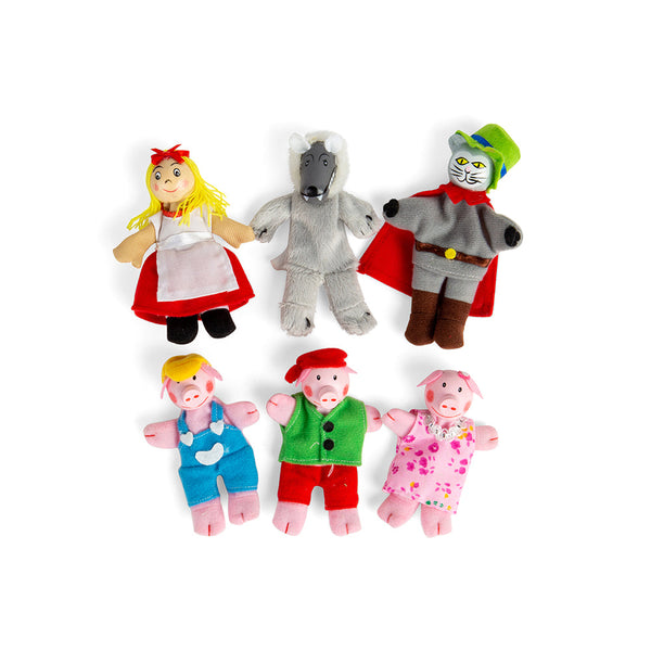 Bigjigs Toys Red Riding Hood Finger Puppets