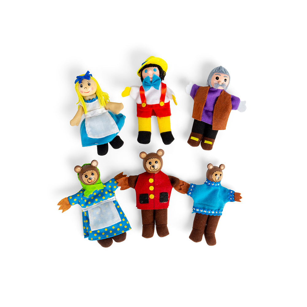 Bigjigs Toys Goldilocks Finger Puppets