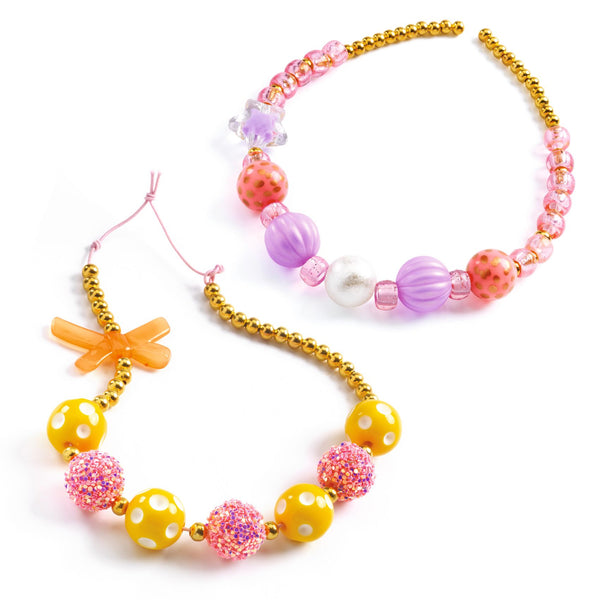 Djeco Jewellery Kit - Gold Bubble Beads