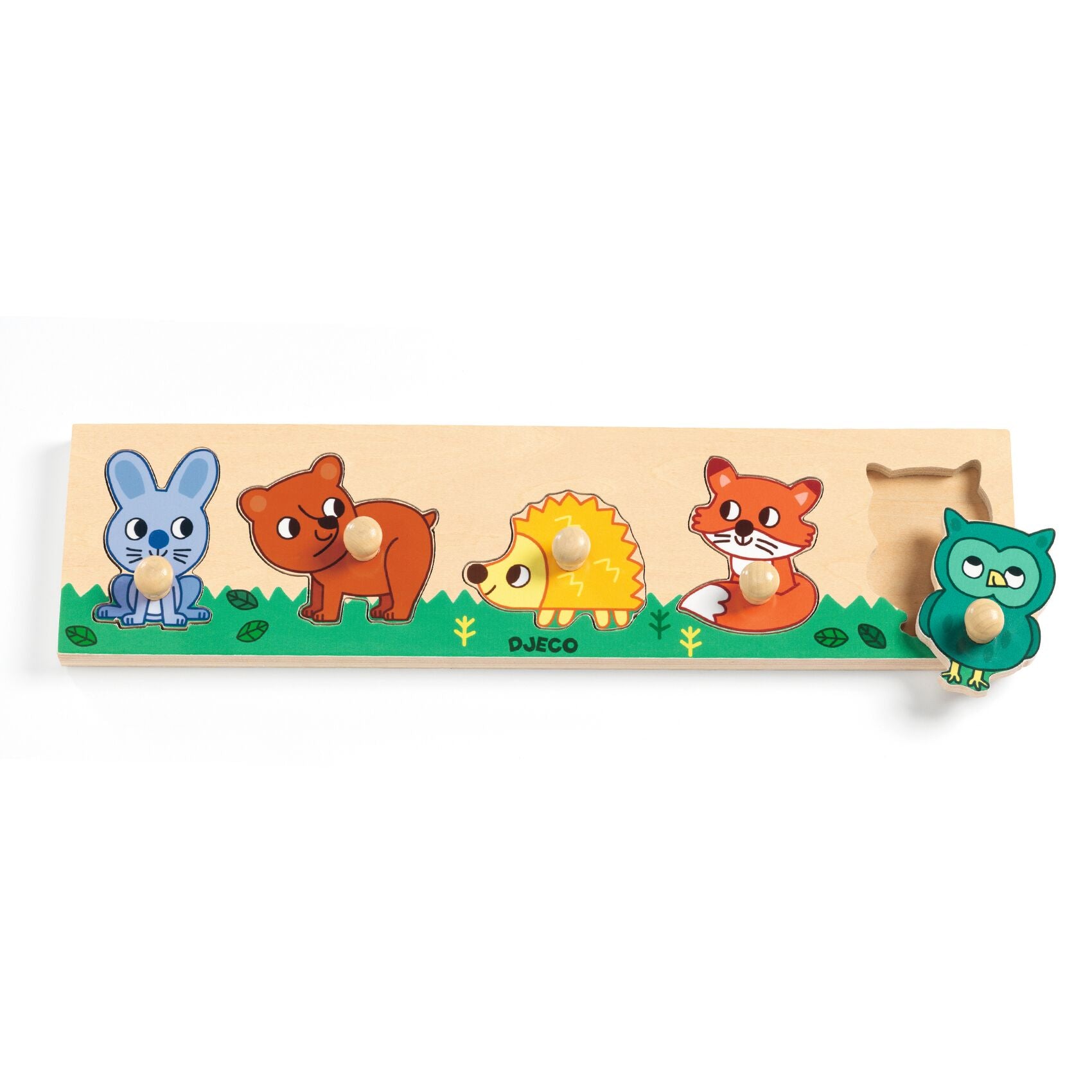 Djeco Wooden Puzzle - Forest'n'Co
