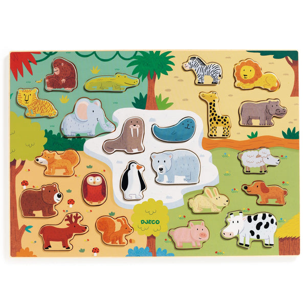 Djeco Wooden Animo Puzzle
