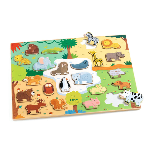 Djeco Wooden Animo Puzzle