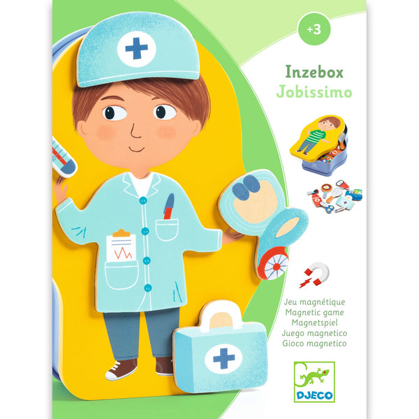 Djeco Jobissimo Wooden Magnetic Dressup Game