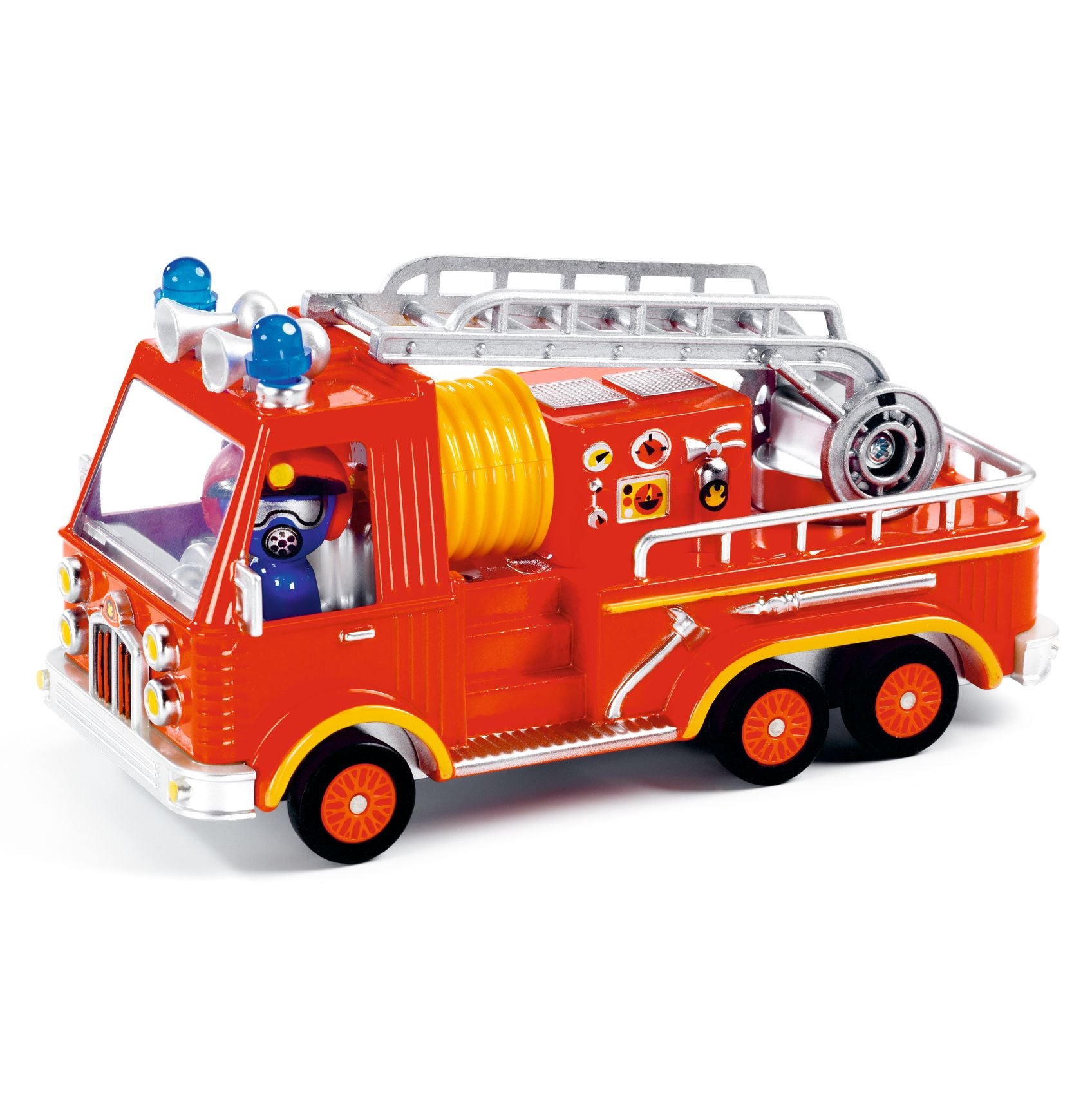 Djeco Crazy Motors - Captain Fire Truck