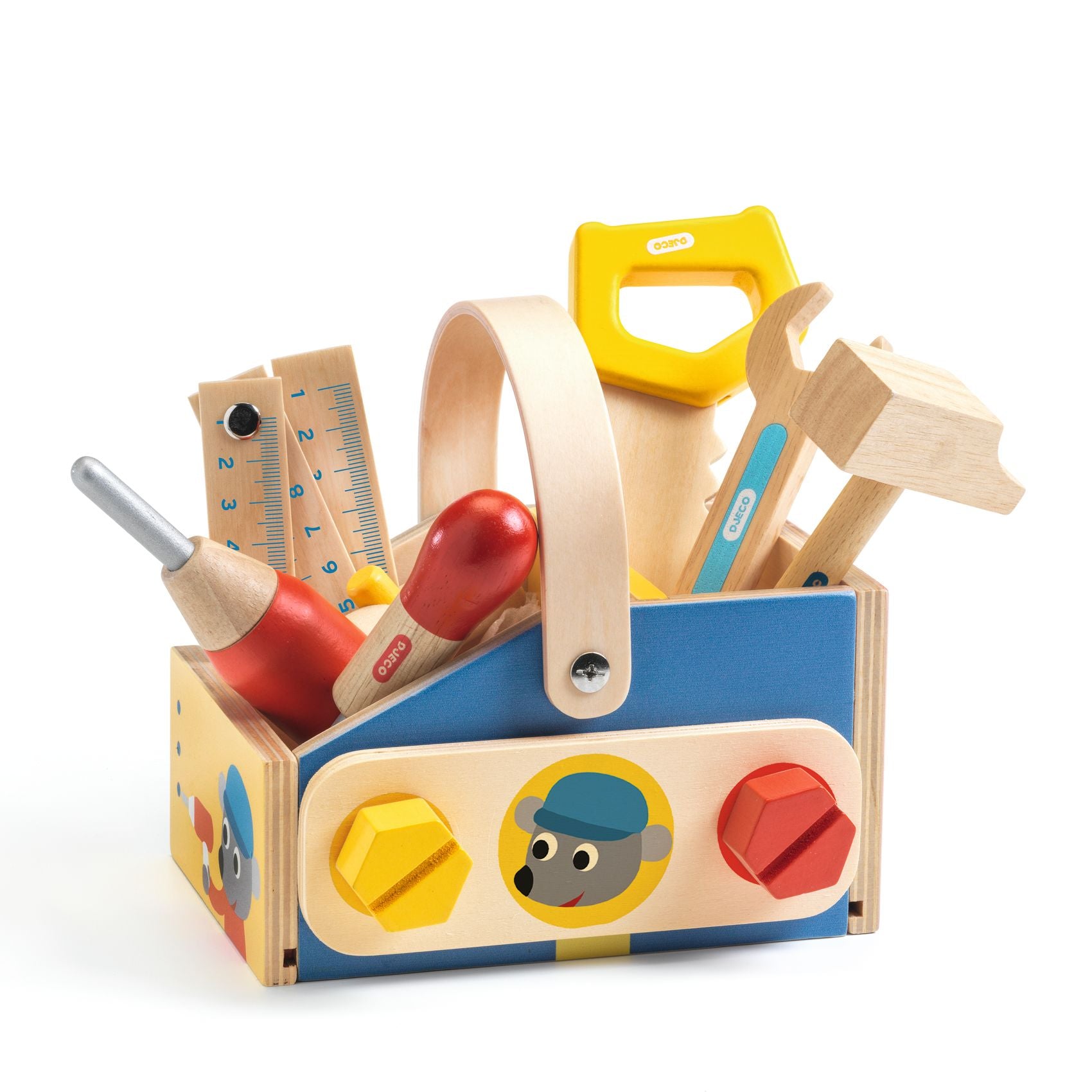 Djeco Minibrico Wooden Toolkit