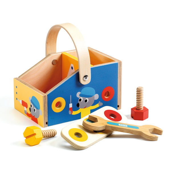 Djeco Minibrico Wooden Toolkit