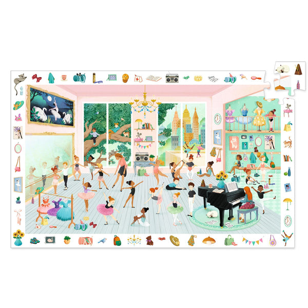 Djeco 100 Piece Dance School Observation Jigsaw Puzzle