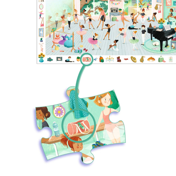 Djeco 100 Piece Dance School Observation Jigsaw Puzzle