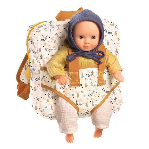 Djeco Pomea Doll Backpack Carrier