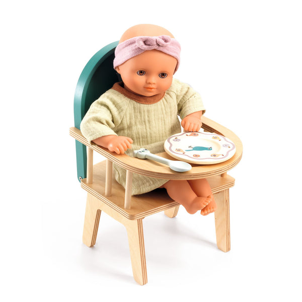 Djeco Pomea Baby Doll Diner Chair