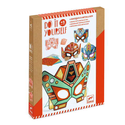 Djeco Super Robots DIY Masks Kit