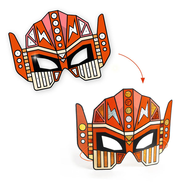 Djeco Super Robots DIY Masks Kit