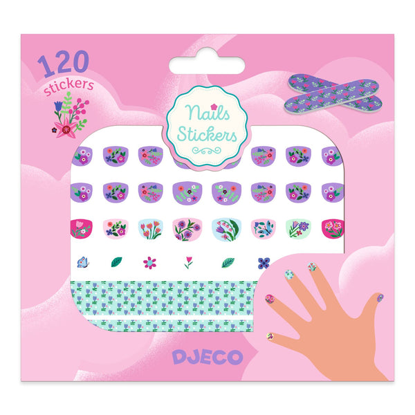 Djeco Nail Stickers - Little Flower