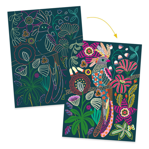 Djeco Scratch Boards - Rococo