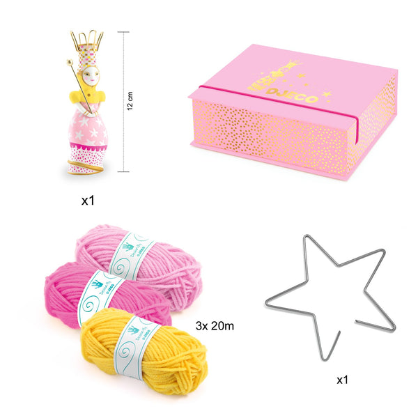 Djeco Princess French Knitting Set