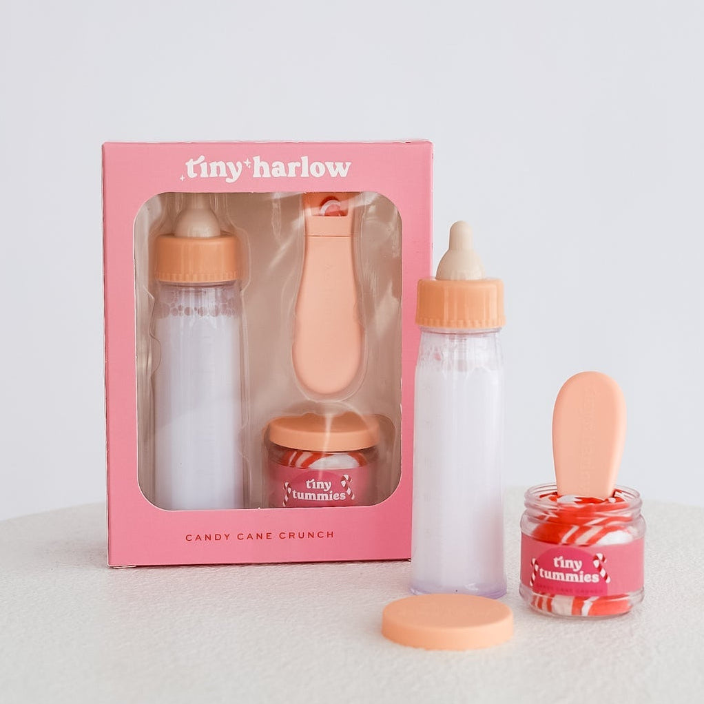 Tiny Harlow - Tiny Tummies Christmas Gift Pack – Candy Cane Crunch