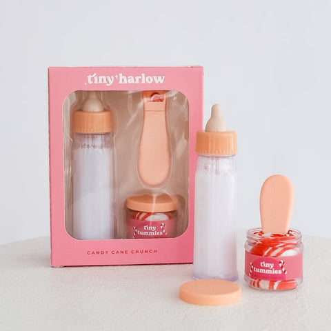 Tiny Harlow - Tiny Tummies Christmas Gift Pack – Candy Cane Crunch