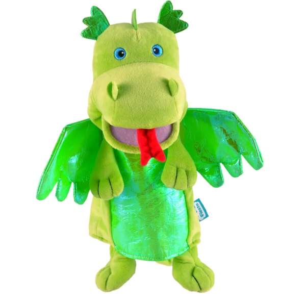 Bigjigs Toys Green Dragon Hand Puppet