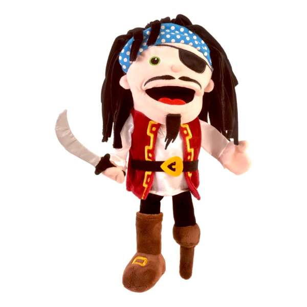 Bigjigs Toys Moving Mouth Pirate Hand Puppet