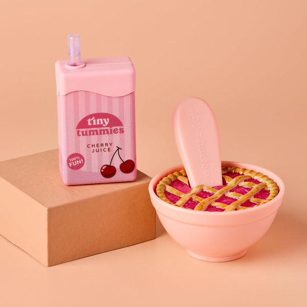 Tiny Harlow - Tiny Tummies Cherry Pie & Cherry Juice Box Set