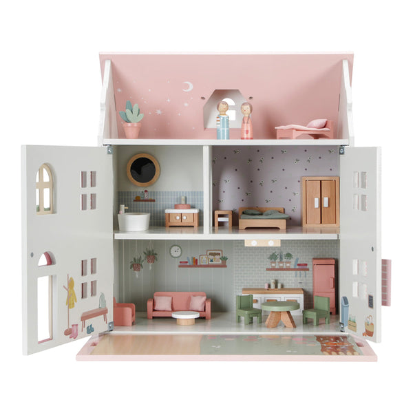 Little Dutch Wooden Dolls House Medium (inc. furniture & peg dolls)